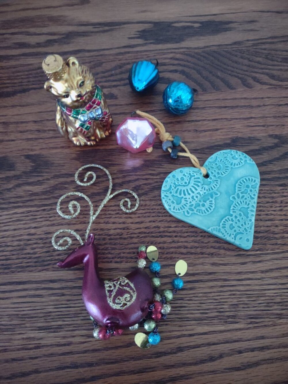 Holiday Ornaments Choose Two ***Final Price ****